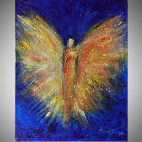 Abstract Angel Art