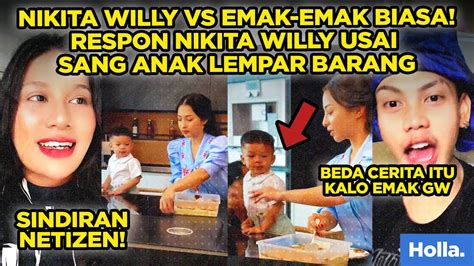 Reaksi Netizen Nikita Willy Vs Emak Emak Biasa Respon Nikita Willy