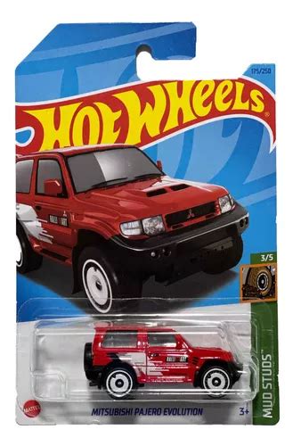 Hot Wheels 2023 Mitsubishi Pajero Evolution 175 250 Mud Stud MercadoLibre