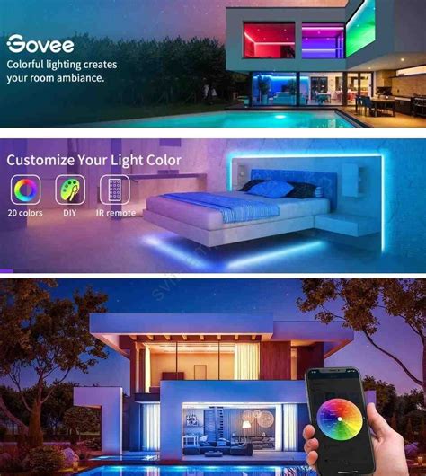 Лента светодиодная умная Govee H615A RGB Smart Wi Fi Bluetooth LED