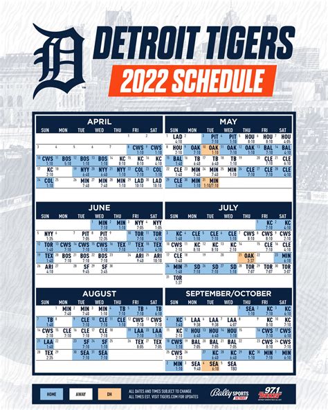 Detroit Tigers Preseason Schedule 2025 Elane Harriet