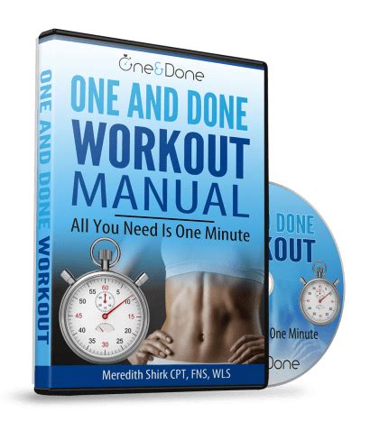 One and Done Workout Review - Does Meredith Shirk 7-Minute Workout Plan ...