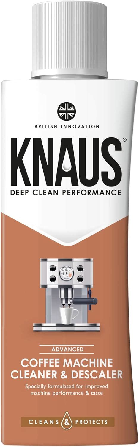 KNAUS Coffee Machine Cleaner Descaler 300ml 3 Doses High