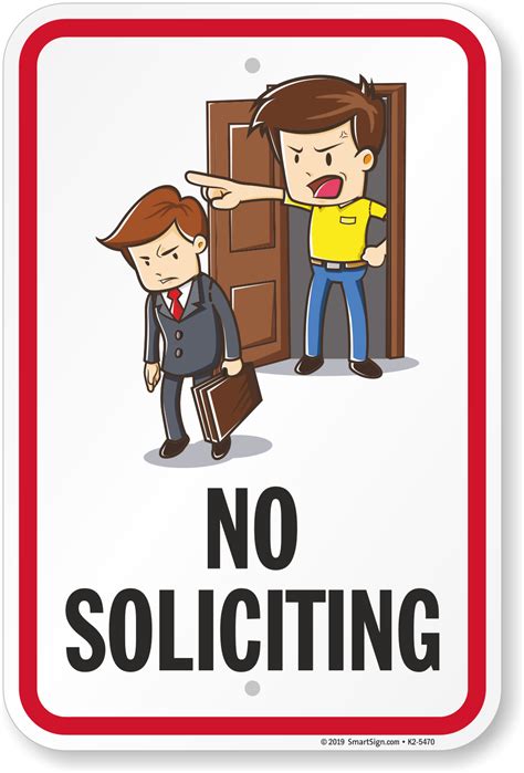 Funny No Soliciting Signs