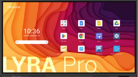 Monitor Panel Interactivo NEWLINE 65 LYRA PRO TT 6523QA Android 13