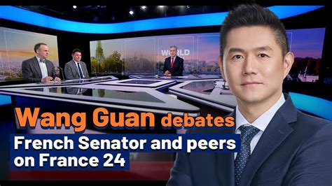 Wang Guan Debates French Senator And Peers On France 24 YouTube