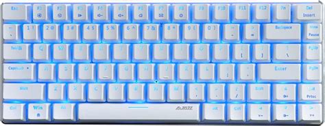 AJazz AK33 RGB BackLit Mechanical Gaming Keyboard 82 Keys UK QWERTY