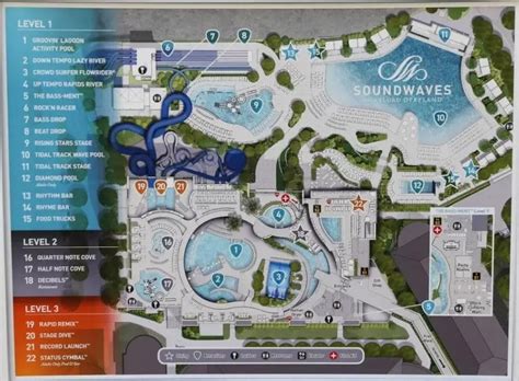 SoundWaves at Gaylord Opryland Map and Brochure (2020 - 2023 ...