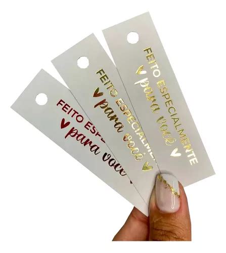 Un Tag Palito Hot Stamping Feito Especialmente Mercadolivre