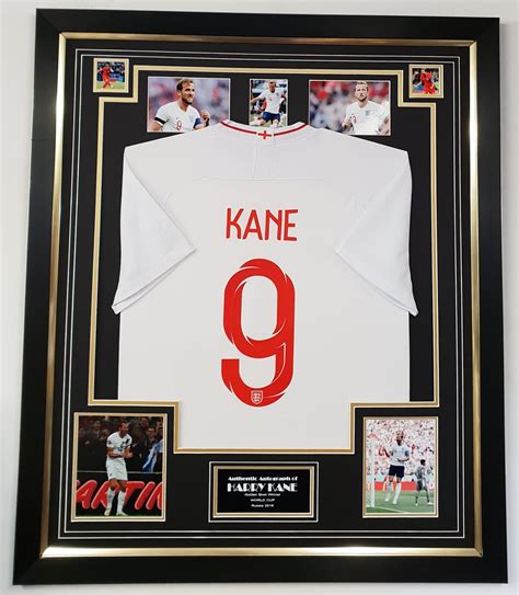 Harry Kane Signed Photo with England Football Shirt Framed – Experience ...