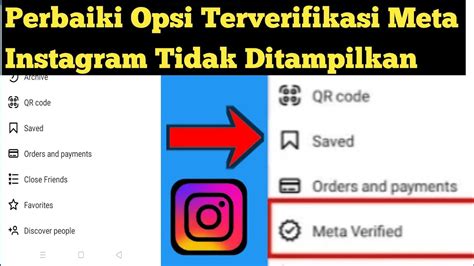 Cara Mengatasi Opsi Meta Verified Instagram Tidak Muncul Masalah