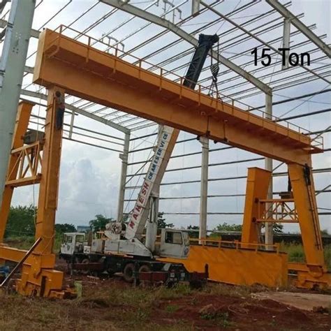 15 Ton Double Girder Goliath Crane For To Carry Extremely Heavy Loads