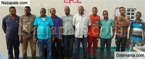 Photos Of Ten Suspected Oil Thieves Quizzed By Efcc Today Photos