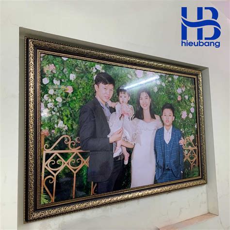 Khung ảnh Gia đình 80x120cm Nhận đóng Khung ảnh Theo Kích Thước Yêu