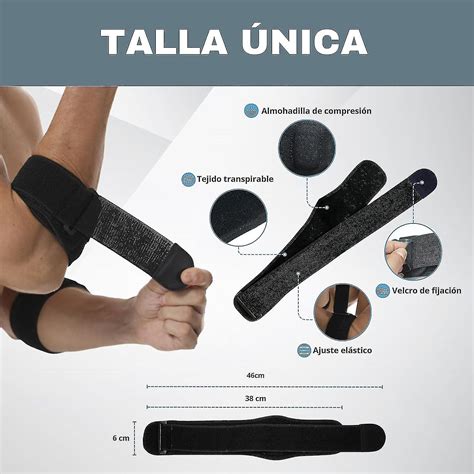 Tennis Elbow Brace for Tendonitis, Adjustable Golfers and Tennis Elbow