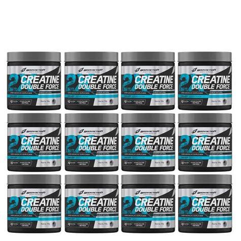 Kit Creatina Bodyaction Double Force G Creatina Magazine Luiza