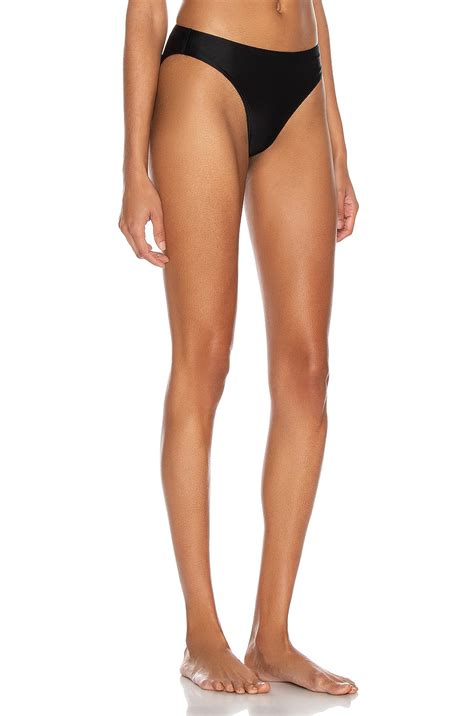 Matteau Nineties High Bikini Bottom In Black Fwrd