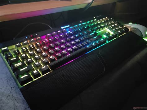 Test Corsair K Mk Rapidfire Rgb Mechanische Gaming Tastatur Ein