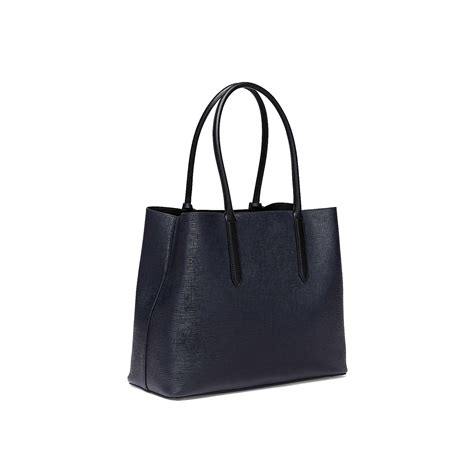 Panama Cross Grain Leather Business Tote Bagpanama Cross Grain Leather