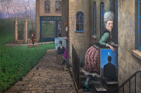 Mike Worrall 1942 Surrealist Painter Tutt Art Pittura