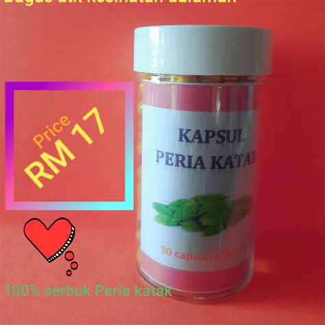 90 Kapsul Peria Katak Shopee Malaysia