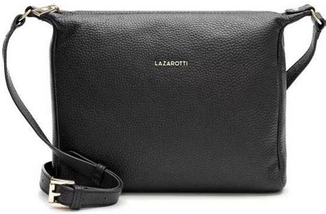 Lazarotti Bologna Leather Torba Na Rami Sk Rzany Cm Black Ceny I