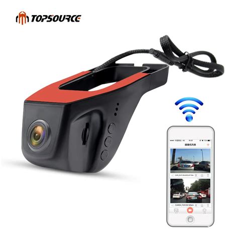 Wideorejestrator samochodowy WIFI Dvr Full HD 1080P szerokokątny Mini