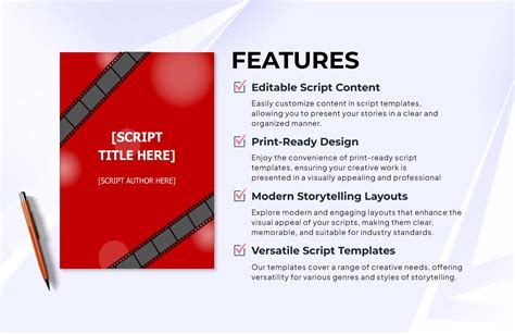 Script Format Template in Google Docs, PDF, Word - Download | Template.net