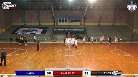 LIVE PERBASI CUP KOTA BANDUNG 2021 DAY 1 GAME 6 PUTRA HAPPY