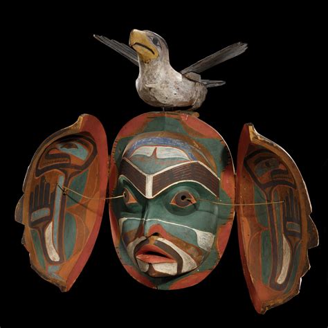 Transformation Mask Native American Masks Pacific Northwest Art