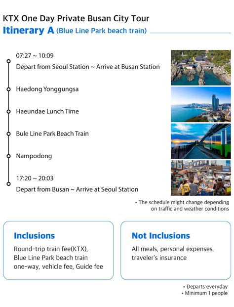 KTX One Day Private Busan City Tour From Seoul - Klook