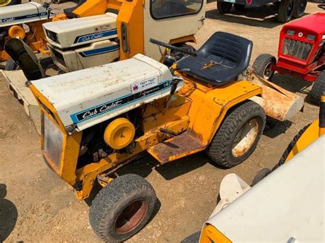 Sold Inv 21647 1971 Cub Cadet 147 Wtiller Hydro Electric Lift