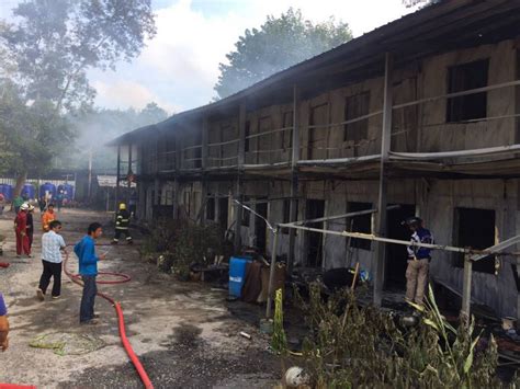 Workers Residence Building Gutted By Fire