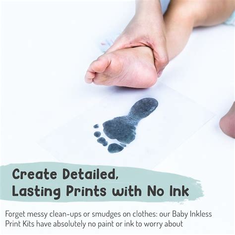 Black Baby Inkless Print Kit With 2 Special Wipes By Forever Etsy