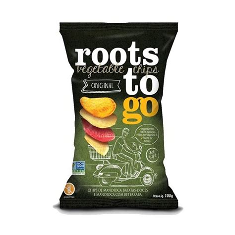 Batata Chips Roots To Go Original Pacotinho 45g Patiogourmet