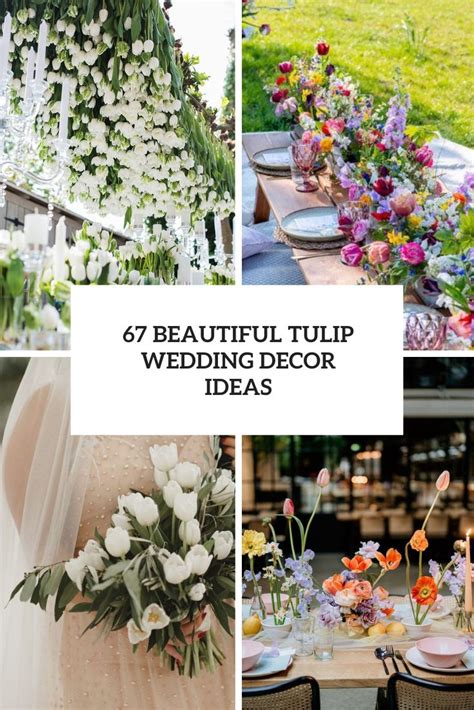 Roses And Tulips Wedding Bouquet