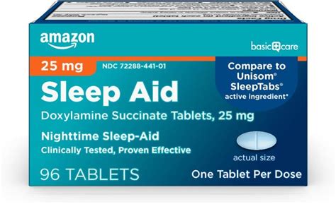 Amazon Rite Aid Sleep Aid Caplets Diphenhydramine Hcl Mg