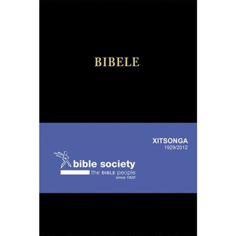 Xitsonga Bible I H Pentz Booksellers