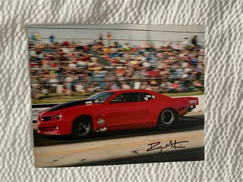 Street Outlaws Ryan Martin Fireball Camaro Signed 8 X 10 Photo ...