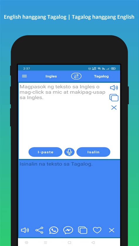 Android I In English To Tagalog Translator Ndir