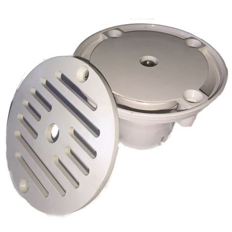 White Abs Round Swimming Pool Floor Inlet At Rs 370piece In Bengaluru