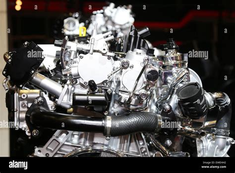 A Car Engine Out Car Stock Photo Alamy