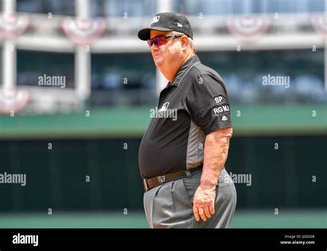 Jul 09 2017 Mlb Umpire Joe West 22 During An Mlb Game Between The