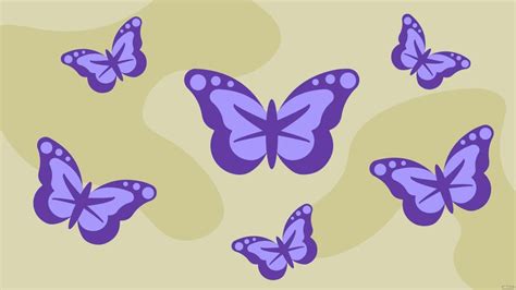 Violet Butterfly Background In Illustrator Svg  Eps Png