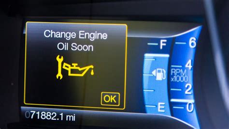 What Oil Life Percentage To Change Oil Ford Trent Shiraki