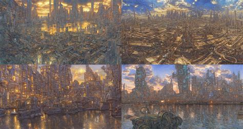 Port City Art By Donato Giancola Stable Diffusion Openart