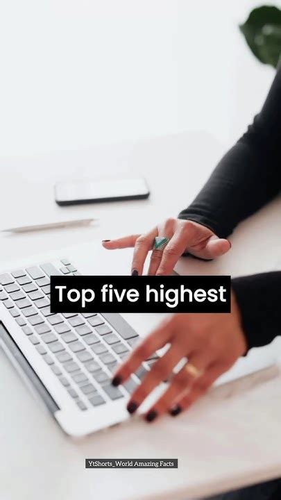 Top Five Highest Paying Jobs In The World Facts Countries Viralshorts World Youtube