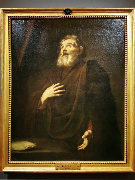 San Andrés XVII oleo de Jose Ribera El Españoleto Museo de Flickr