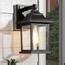 Lnc Modern Frosted Black Porch Outdoor Wall Sconce Light Classic