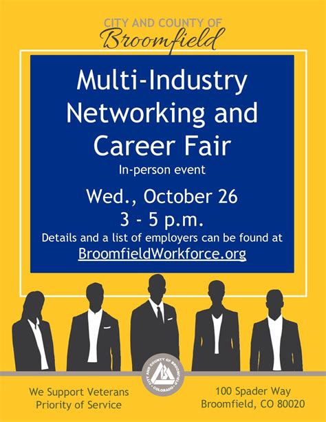 Multi Industry Networking And Career Fair Diversity Jobs